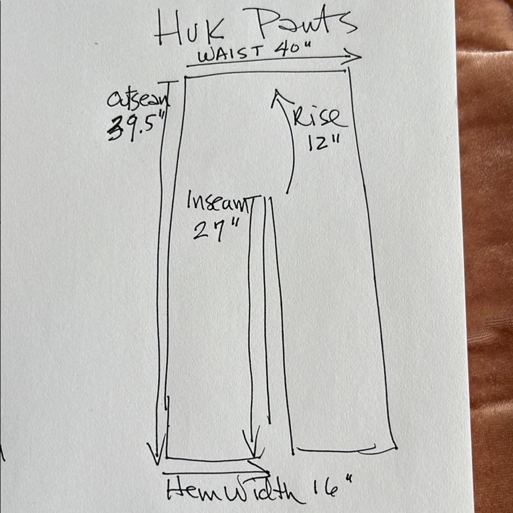 Huk Men's Cargo Pants Medium Gray XL - Picture 10 of 10